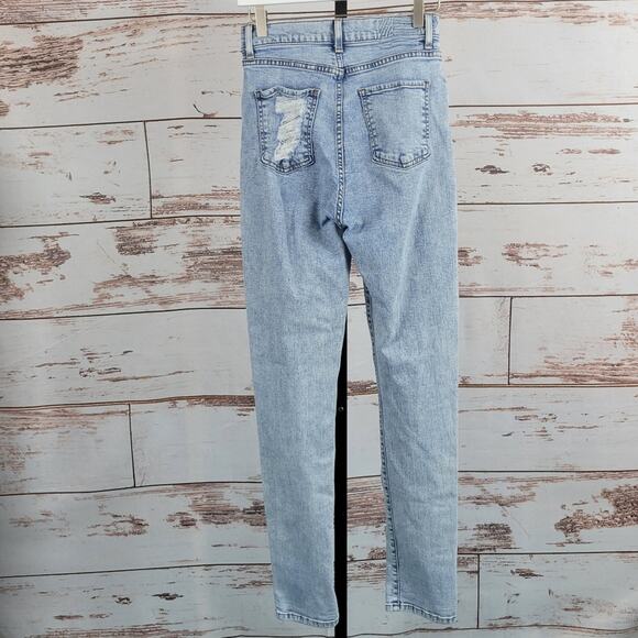Revice Denim Uptown Stardust Jeans Light Wash High Rise Size 29 - Picture 6 of 9